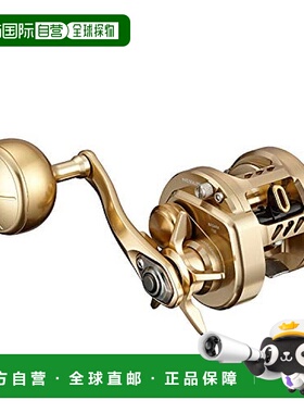 【日本直邮】达亿瓦 卷线器 21 BASARA 150 金色 钓鱼鱼轮