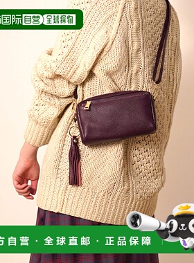 1h可退 日本直邮COOCO 女士牛皮迷你斜挎包 2513111301单肩包