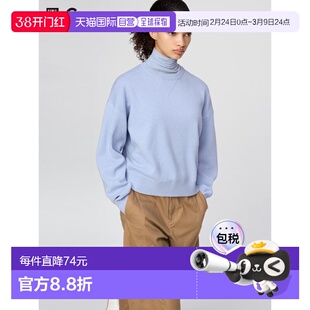 日潮跑腿UNIQLO优衣库 光滑棉质圆领毛衣 482970