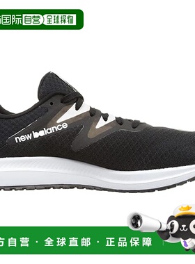 日本直邮New Balance 男士跑步鞋脚宽：D黑色MFLSHBW6D