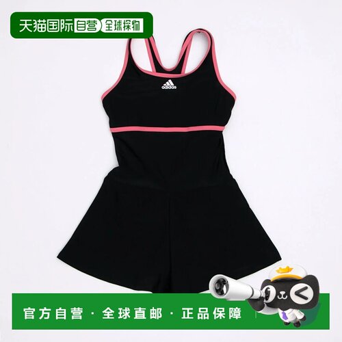 日本直邮adidas 水泳服 BOS DRESS G A GH7114 黑色