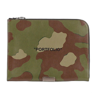 日本直邮 米白色 QUOTE DOCUMENT FOLDER 报价文件夹手拿包 OMNA0