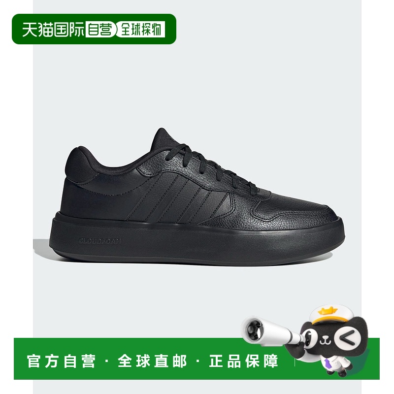 1h可退 日本直邮adidas 男女同款Litecourt轻便运动鞋 NKC29板鞋