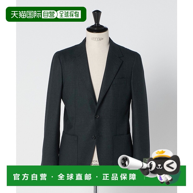 1h可退 日本直邮green label relaxing 男士REDA BLAZER Hop Sack
