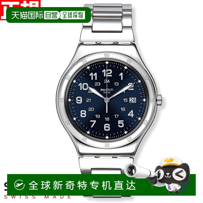 日本直邮Swatch 男女手表 Irony Big Classic 蓝色小船系列 Irony