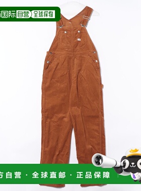 1h可退 日本直邮Lee女装修身阔腿连体裤 人字纹棉质秋冬款 LL1184