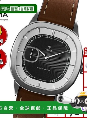 日本直邮YEMA Granvel CMM.20 黑色男士自动手表70.25.29.09.SN.L