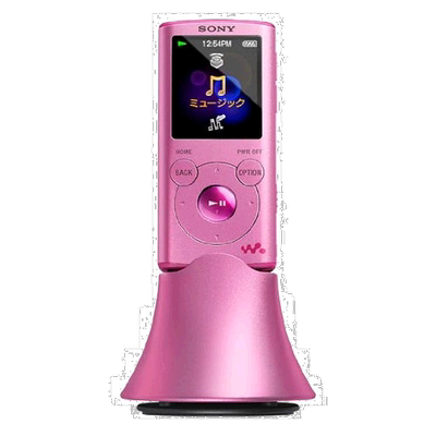 【日本直邮】Sony索尼Walkman F系列播放付麦克风4GB银色NW-E053K