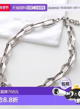 日本直邮Jimmy Choo 项链 钻石 CHN 项链/U CZI 钻石链 女士配饰