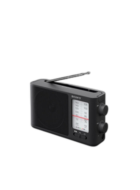 【日本直邮】Sony索尼便携式收音机：FM / AM /宽FM兼容电池 ICF-