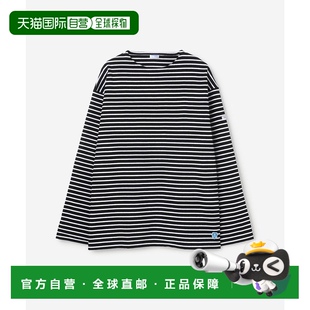 日本直邮ORCIVAL 蜂巢图案 男女同款 T恤 半高领 宽松长袖 1h可退
