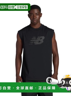 日本直邮New Balance 男士无袖衬衫 AMT53173BK