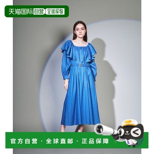 GR9467EW008066 褶皱肩带连衣裙 CONTINENTAL 日本直邮GRACE