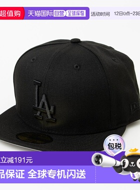 日本直邮New Era 59FIFTY 棒球帽 [NE3448EM007140] 黑色x白色