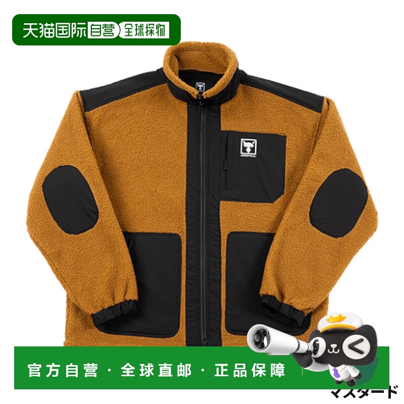 日本直邮Jackall 防风抓绒外套JA-A001中号芥末黄
