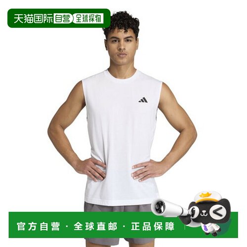 日本直邮adidas 阿迪达斯（男款）训练必备速干背心 LOG28-KD5424