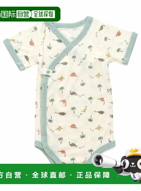 1h可退 日本直邮官方授权 apres les cours 婴儿短袖法兰绒灰色连