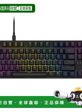 【日本直邮】Nzxt恩杰 游戏键盘 黑色 KB-1TKUS-BR KB591