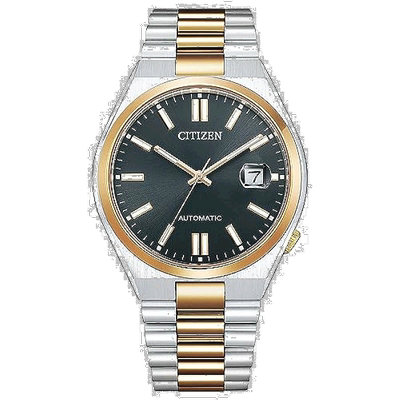 【日本直邮】西铁城 手表TSUYOSA系列防水男表 银色NJ0154-80H