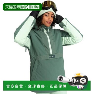 日本直邮ROXY 雪板服 RADIANT LINES OVERHEAD 夹克 [10K ERJTJ0]