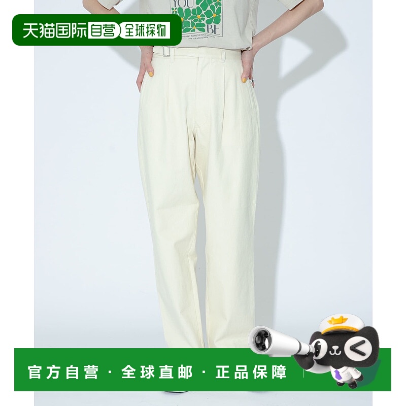 1h可退 日本直邮GLASSY SEA 女士复古风高腰 Gurkha 裤 LWA5GS25S