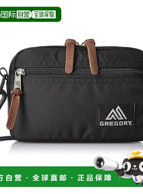 【日本直邮】Gregory格里高利 单肩包 官方软垫单肩包 S码 黑色