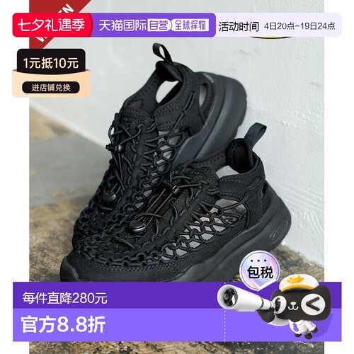 日本直邮KEEN UNEEK WK 女士独特双 K 女鞋凉鞋 [1030269]新款