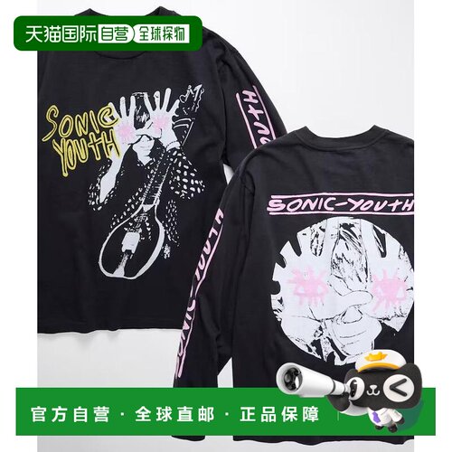 1h可退 日本直邮Sonic Youth 男士 纯棉长袖T恤 星光力量系列 102