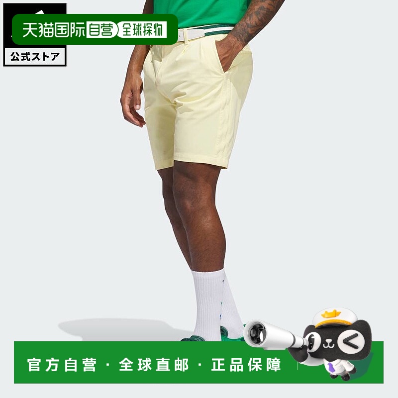 日本直邮 adidas 高尔夫 Twist Web 拨水三条纹短裤 男士 [JH3888