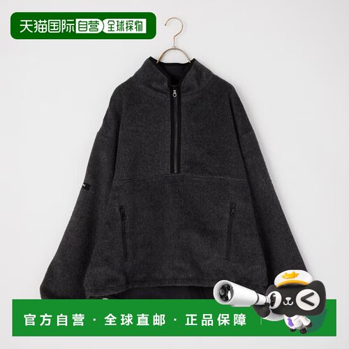 日本直邮YENN 女士 短款半拉链毛绒夹克 Y254-41126-4