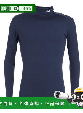 日本直邮MIZUNO 男士生物机能高领长袖衬衫[32MA115014]