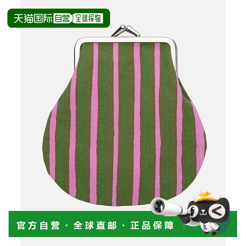 1h可退 日本直邮marimekko 女装 小巧印花零钱包 便携式收纳包 52