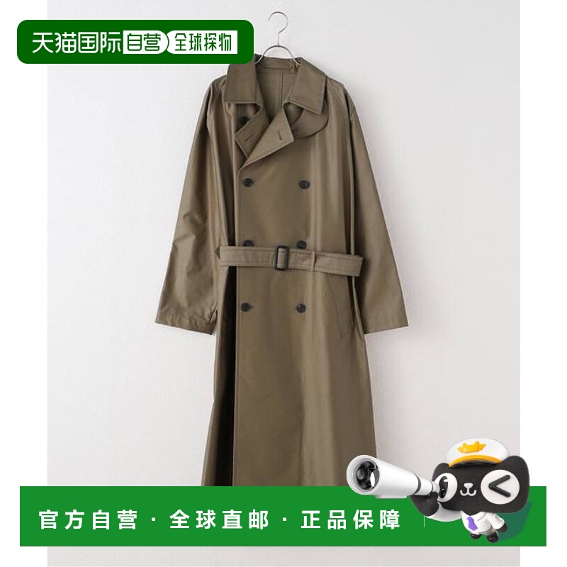 1h可退 日本直邮IENA BOWTE TECHNICAL 棉质宽松无衬里大衣 252-0