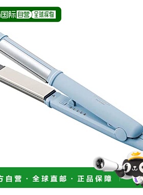 【日本直邮】Iris Ohyama夹发板30秒轻量两面MiCOL HIR-MS201-A蓝