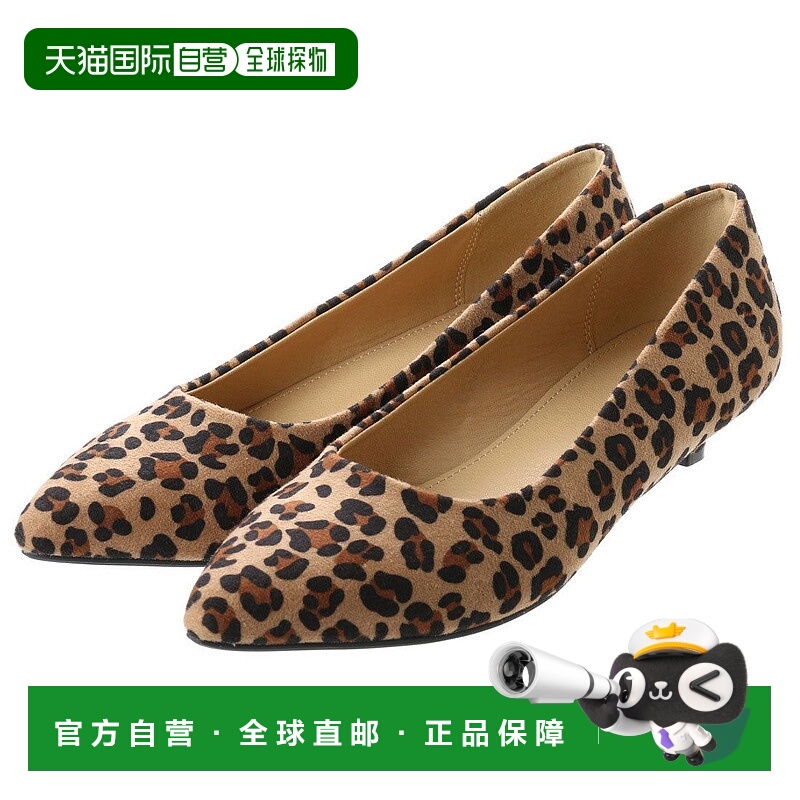 Liberty Doll女士时尚高跟鞋豹纹高跟单鞋尖头女鞋娃娃鞋底一脚蹬