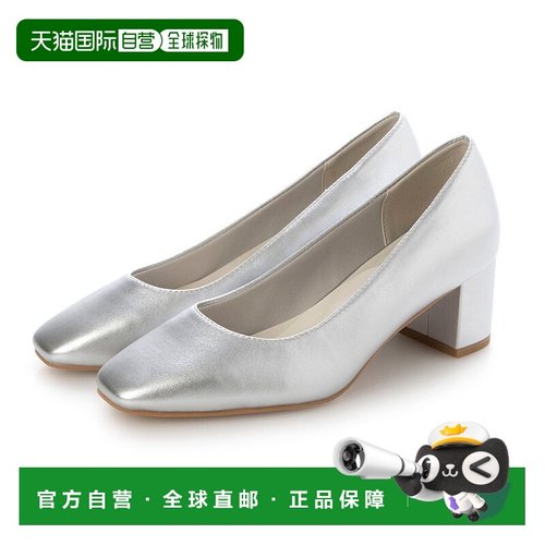 日本直邮RANDA 可持续晴雨兼用软方头浅口鞋 RA041BW015954 浅口