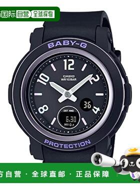 【日本直邮】Baby G卡西欧 Baby Gee BGA-290DR-1AJF女士黑色手表