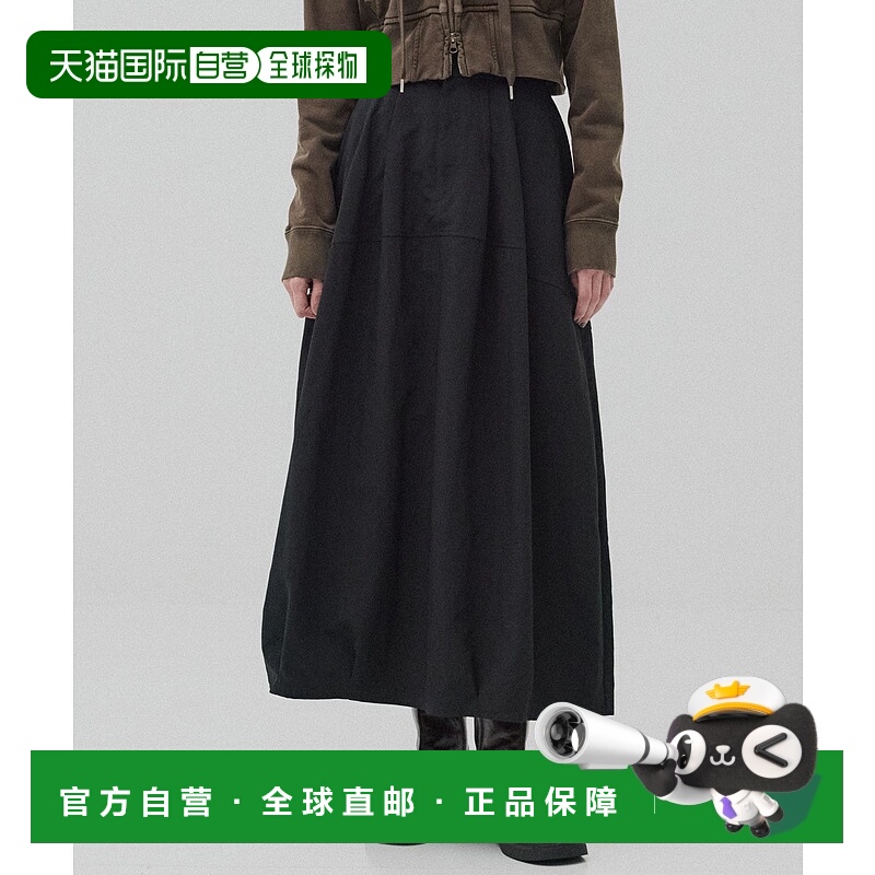 1h可退 日本直邮PUBLIC TOKYO 女装 立体剪裁宽松半身裙 高腰显瘦
