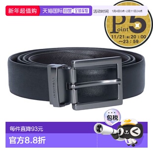 日本直邮 CALVIN KLEIN 皮带 双面皮带腰带 男皮带 11CK010023
