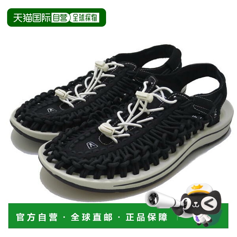 日本直邮KEEN UNEEK 男士凉鞋 黑色/银桦木色 1027435