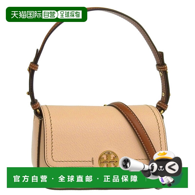 日本直邮Tory Burch 女士 两用单肩包 Outlet 皮革 浅粉色 FELIX