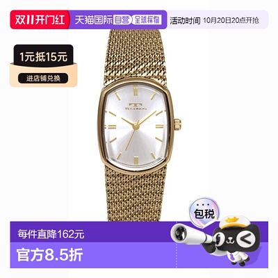 日本直邮TECHNOS T6938GS 女士手表