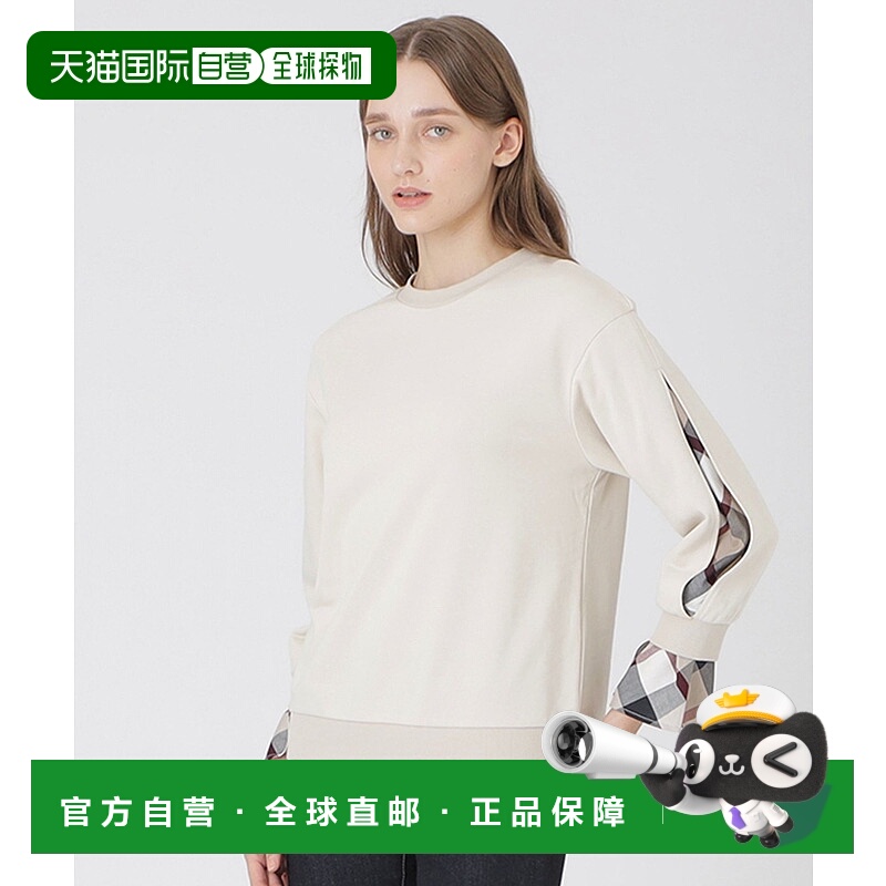 1h可退 日本直邮BLUE LABEL CRESTBRIDGE 女装 宽松半拉链袖衩设