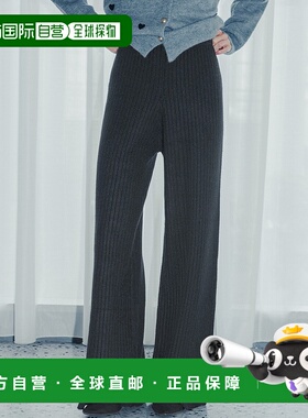1h可退 日本直邮Ampirula 女士秋冬弹力针织阔腿裤 apmc019休闲裤