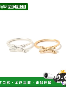 1h可退 日本直邮BEAMS HEART 女士立体蝴蝶结环指套装 4342037796