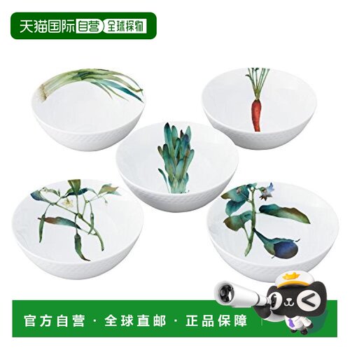【日本直邮】Noritake则武 厨房用品京香旬彩餐盘14cm5个装 F5306