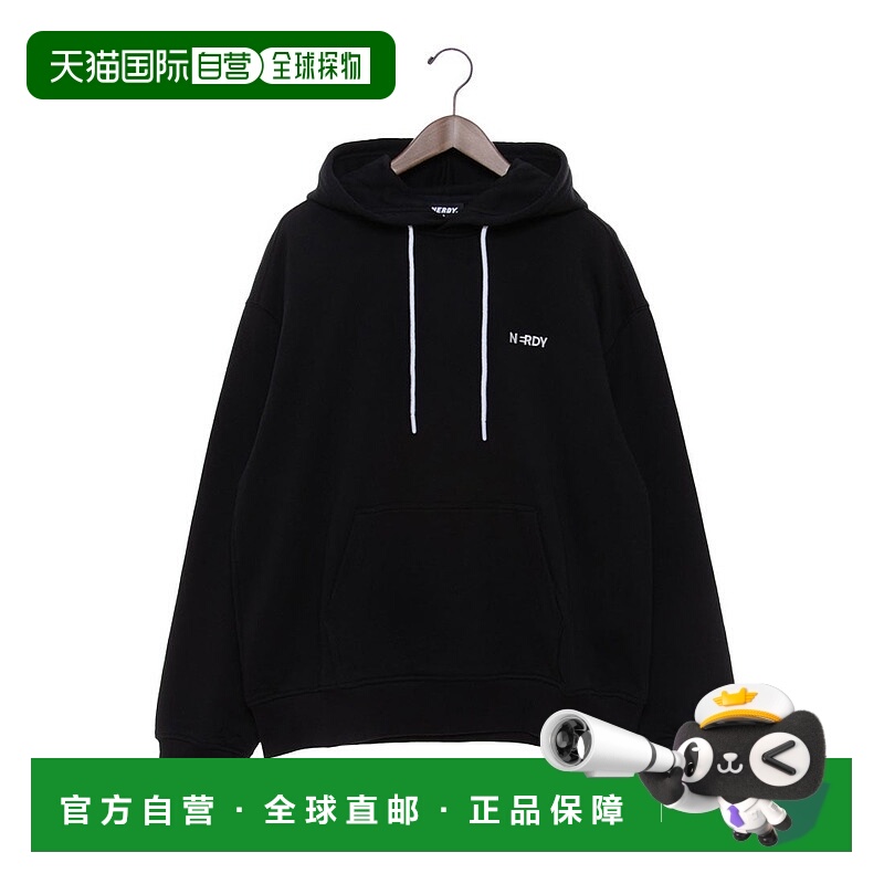 日本直邮NERDY 布伦克 logo 连帽卫衣 [NE8621EU000725] 混色灰色