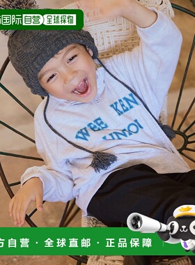 1h可退 日本直邮BEAMS mini 儿童 宽松半拉链棉感连帽卫衣 451300