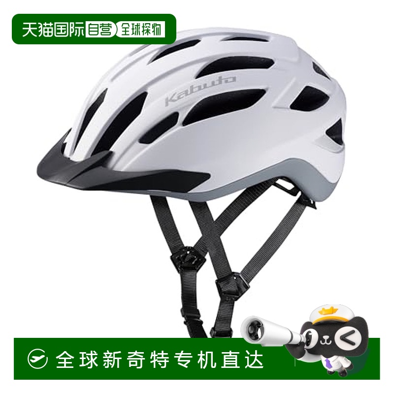【日本直邮】OGK  自行车头盔 WR-X 60-64cm 哑光白