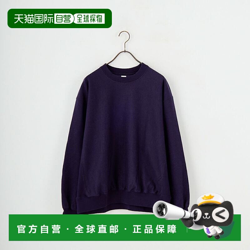 1h可退 日本直邮blurhms ROOTSTOCK 男装 宽松圆领套头卫衣 软硬